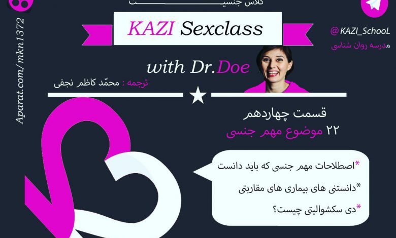 آموزش ۲۲ موضوع جنسی